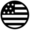 Icon round usa